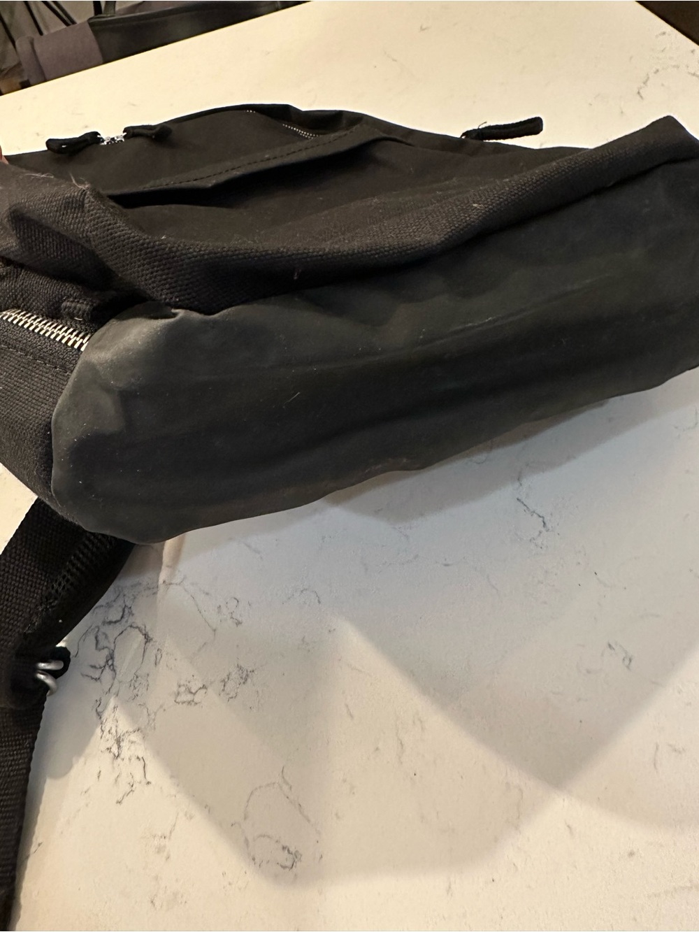 Black Everyday Backpack by IKEA - Durable Pockets, NWOT - Picture 3 of 6